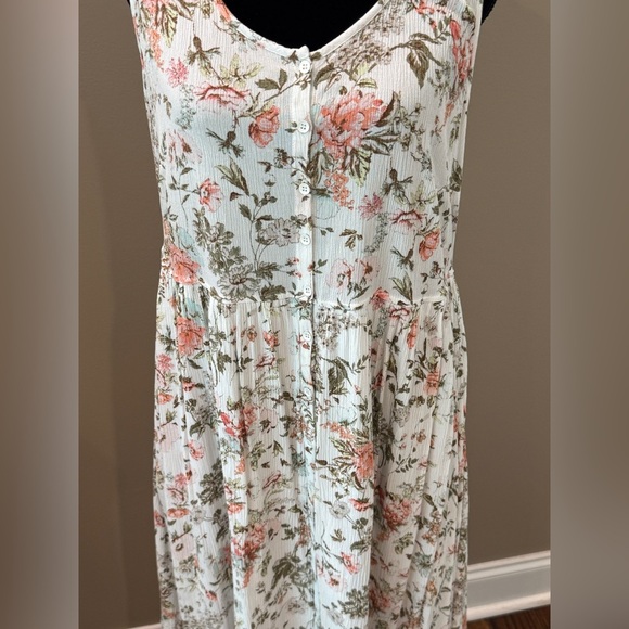 Women’s FRYE boho button front midi dress- Size XL - Picture 5 of 9